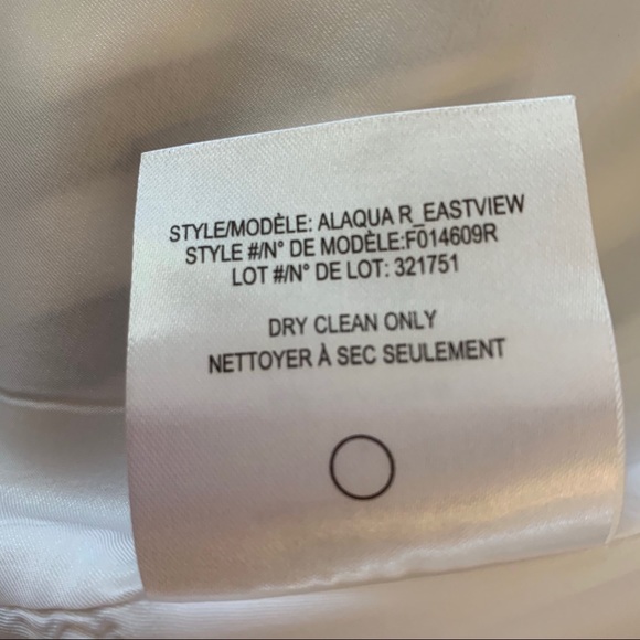 Theory Grey White Striped Sleeveless Dress Sz 4 - Picture 11 of 12